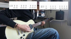 DU HAST - RAMMSTEIN - Guitar Cover with tabs