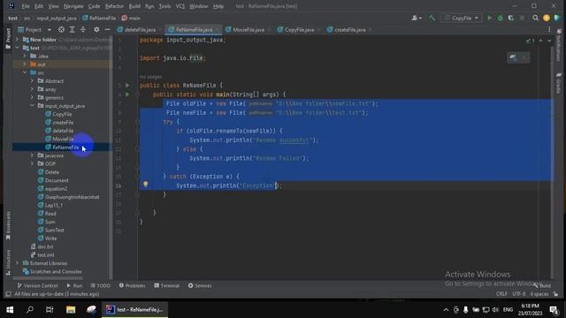 Xóa Fine, rename File, Movie File trong java смотреть онлайн