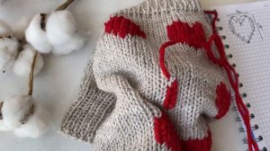 Вышивка петля в петлю на лицевой глади / Вышивка по петлям