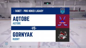 AQTÓBE - GORNYAK 05.02.24 ? 1xBet PRO HOKEI LIGASY 2024