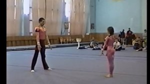 Школа Акробатики Ирины Жердевой.Смешанная пара София Мезенцева и Игорь Дрогайцев.