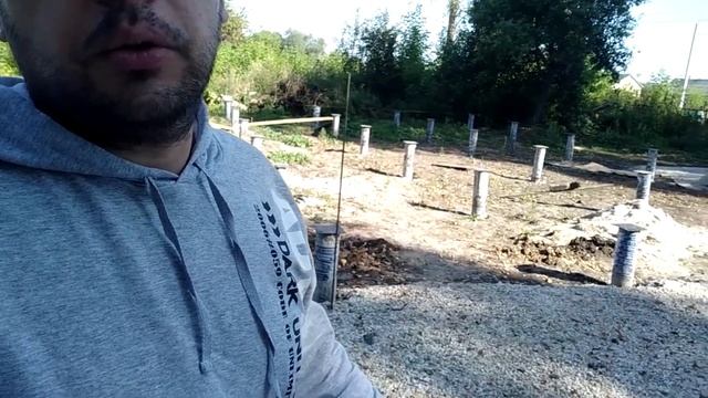 Строю СИП дом. Подготовка участка смотреть онлайн