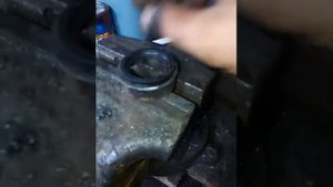 Установка сальника на первичный вал кпп газ53 (самодельного трактора)