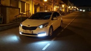 LED-ДХО-поворотники КИА Церато 3