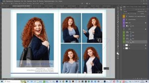 Как заполнить Выпускной шаблон в Фотошоп. Используем инструмент "кадр"
