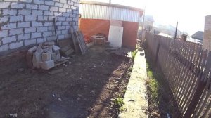#1 Гараж из газоблоков. Начало.
