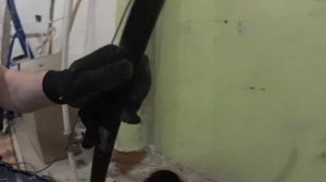 как снять с трубы чугунный тройник