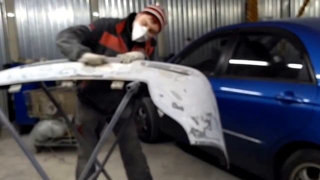 Элементы автопокраски. Автомалярка.