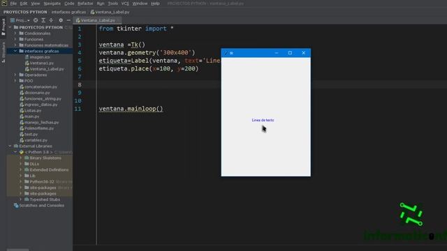 Curso de Python desde cero para principiantes | LABELS, (video 29) смотреть онлайн