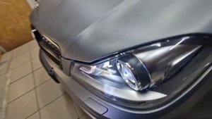 Mercedes-Benz C 63 w204. Замена биксеноновых линз на бидиодные двухчиповые линзы Aozoom A4+.