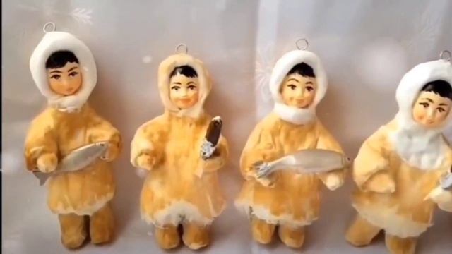 Ватные игрушки 