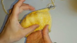 МК Простой берет спицами для игрушек