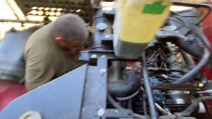 АВАРИЯ НА ПОЛЕ! Молотим пшеницу.