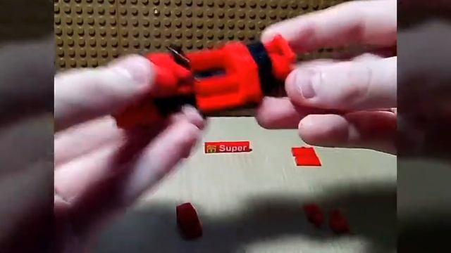Как сделать СПОРТИВНУЮ МАШИНКУ из LEGO. смотреть онлайн
