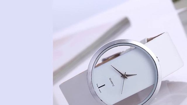 Часы наручные женские кварцевые с кожаным ремешком, Роскошные Антикварные стильные круглые, в смотреть онлайн