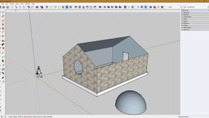SketchUp 16 Скрытая геометрия