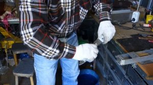 Как сделать Нож Грибника из Топора. Strogoff Sharpener. часть 1 - изготовление