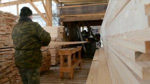 Подготовка пиломатериала для производства СИП домов от компании SIPwall Часть 1