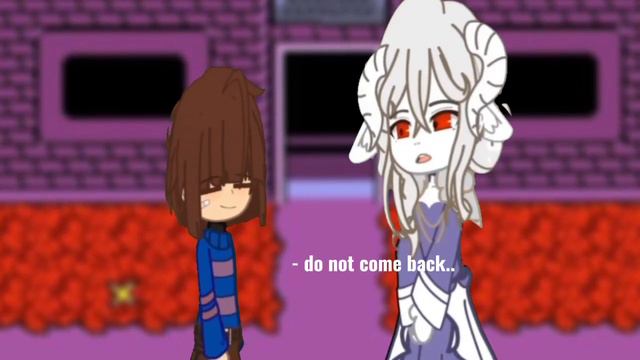 Undertale Pacifist route// Meme смотреть онлайн