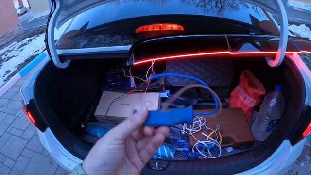 LED стоп сигнал в стиле AUDI. Доработка и установка дефлектора заднего стекла