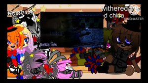 the toys and withereds reacts to the bonnie song(first time doing reaction vid)