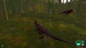 THE ISLE - Аллозавр vs Рекс! Два на два, кто кого?