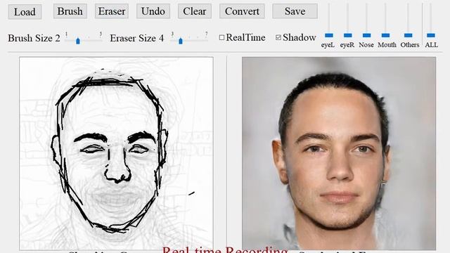 DeepFaceDrawing: Deep Generation of Face Images from Sketches смотреть онлайн