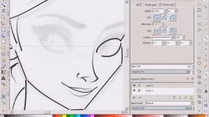 Inkscape Guide - Inking a Drawing