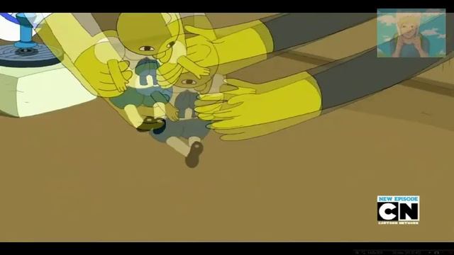 Adventure Time - Вырезка из серии где Лимонохват играет с куклой смотреть онлайн