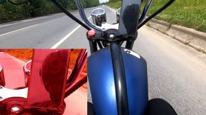 4000W 3 Wheels Electric Scooter Citycoco Top Speed Test