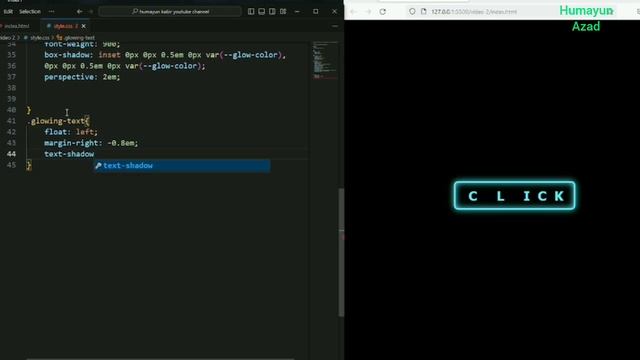 Create Stunning Neon Button Hover Effects  Tutorial 2023