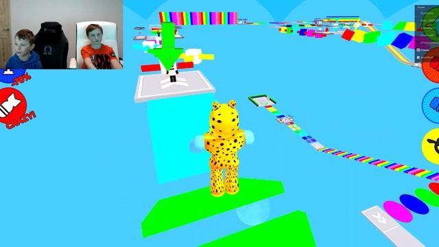 ROBLOX SUPER FUN PARKOUR OBBY | PRESTON AND CODY смотреть онлайн