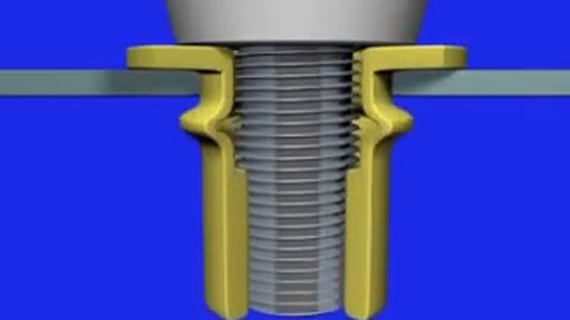 Гаечная заклёпка. Как работает заклёпка гайка. смотреть онлайн