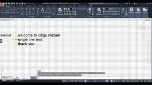 AutoCAD - Single & Multiline Text