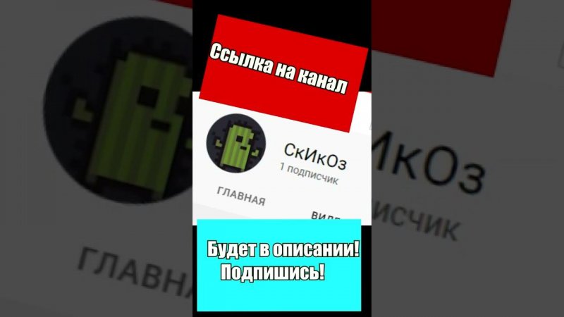 Подпишитесь на канал ссылка в описании !