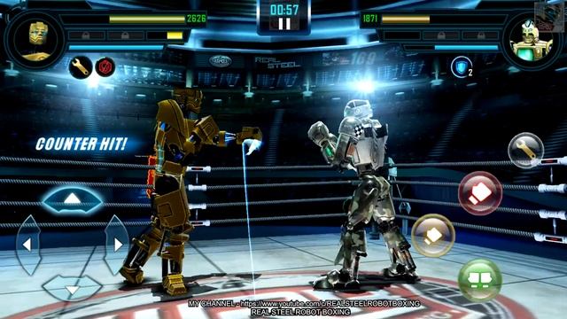 REAL STEEL WRB Gridlock VS Atom & Danger ZOne & Bluebot & Blockbuster смотреть онлайн