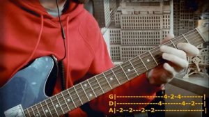 Как правильно играть на гитаре Король и Шут - Злодей и шапка (альбом Камнем по голове) аккорды, таб