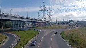 Лето. Электричка Жигулёвск - Жигулёвское море. Озеро Комсомольский р-он.