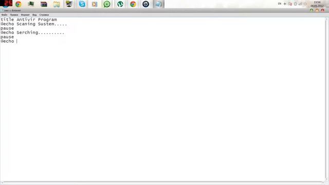 Блокнот-вирусы (часть 1) смотреть онлайн