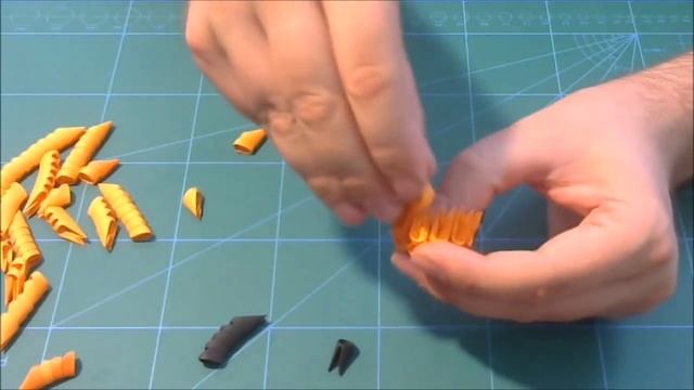 3D origami small Halloween pumpkin tutorial || DIY paper Halloween pumpkin смотреть онлайн