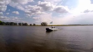 Лодочный мотор 3,5 л.с. Лодка 370 см. Испытываем Gladiator 3.5 с воздушным охлаждением