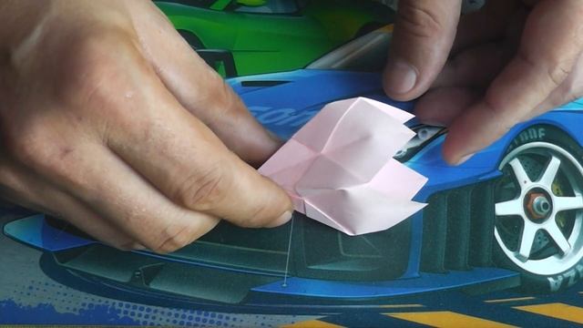 оригами тюльпан, как сделать оригами тюльпан из бумаги //  origami tulip flower