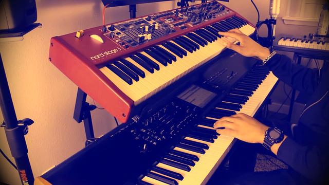 Nord Stage 3 and Korg Kronos 2 смотреть онлайн