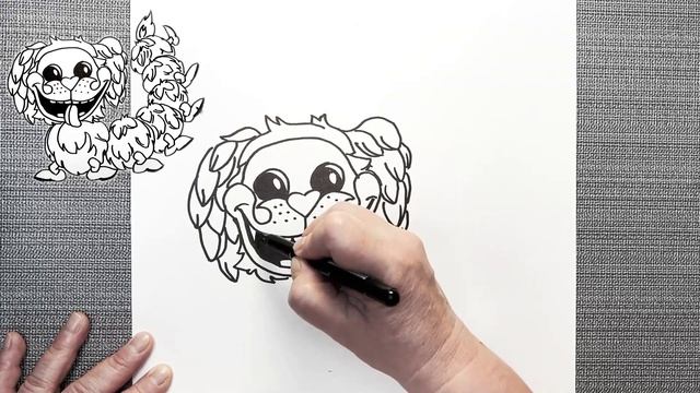 Как нарисовать Мопса Гусеницу из Poppy Playtime 2 | Поппи Плейтайм 2 смотреть онлайн