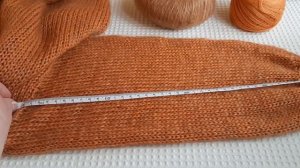 Простейший КАРДИГАН "РЫЖИК" (Лисица) #кардиганспицами #вязание