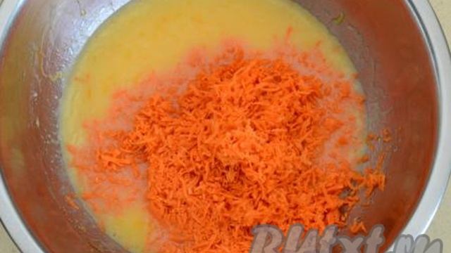 Морковный кекс с апельсином