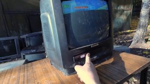 Коллекция ТЕЛЕВИЗОРОВ найденных за лето