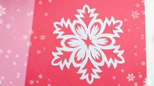 Снежинка своими руками / Красивая снежинка из бумаги / Снежинка из бумаги