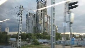 Москва, МЦК, поезд "Москва", просто видео...
