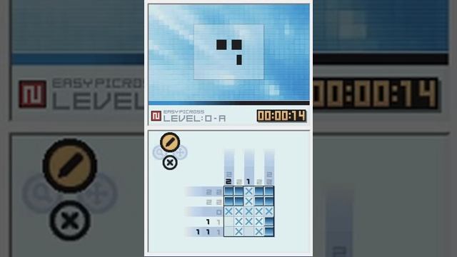 Picross DS - Easy 0-A - Star